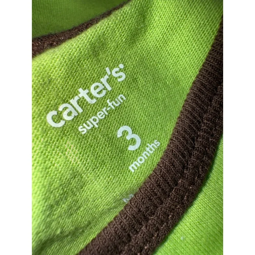 Carter’s Infant 3 Month Onesie One Piece Dog Print Sleeveless NWOT